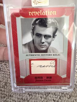 James Dean Handwritten History Relic /25 – 2025 Eternal Revelation – Rare Hollywood Icon