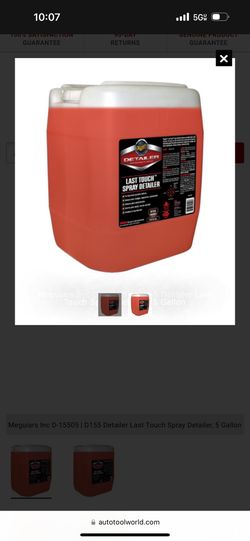 Meguiars Last Touch Car Detail Spray 
