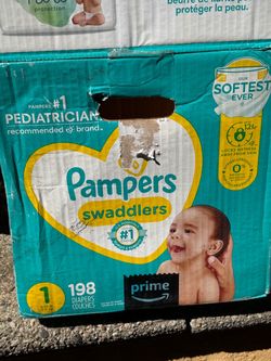 Pampers swaddlers size 1