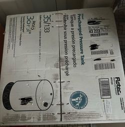 Flotec Water tank