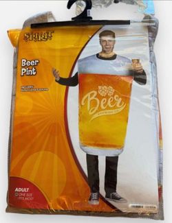 Spirit Beer Pint Adult Halloween Costume