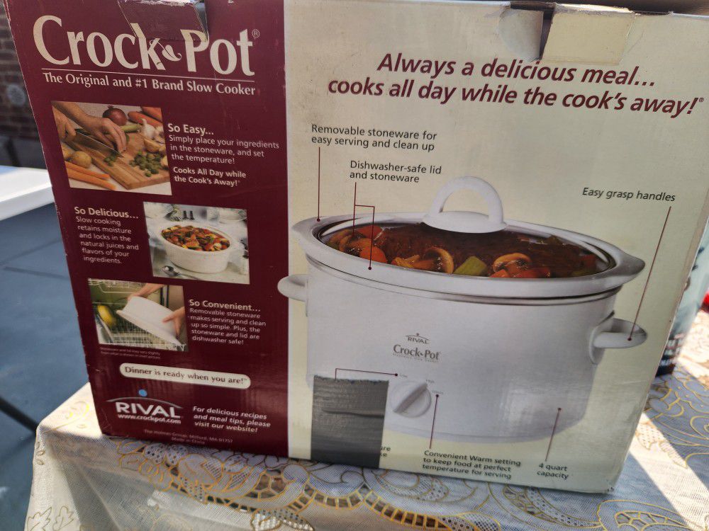 4 crock pot buffet slow cooker by Tru for Sale in Ridgefield Park, NJ -  OfferUp