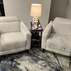 Set Of 2 Power Recliners, Like New 