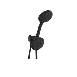 Glacier Bay
6 -Spray Patterns with 1.8 GPM 4.5 in. Wall Mount Dual Shower Heads in Matte Black