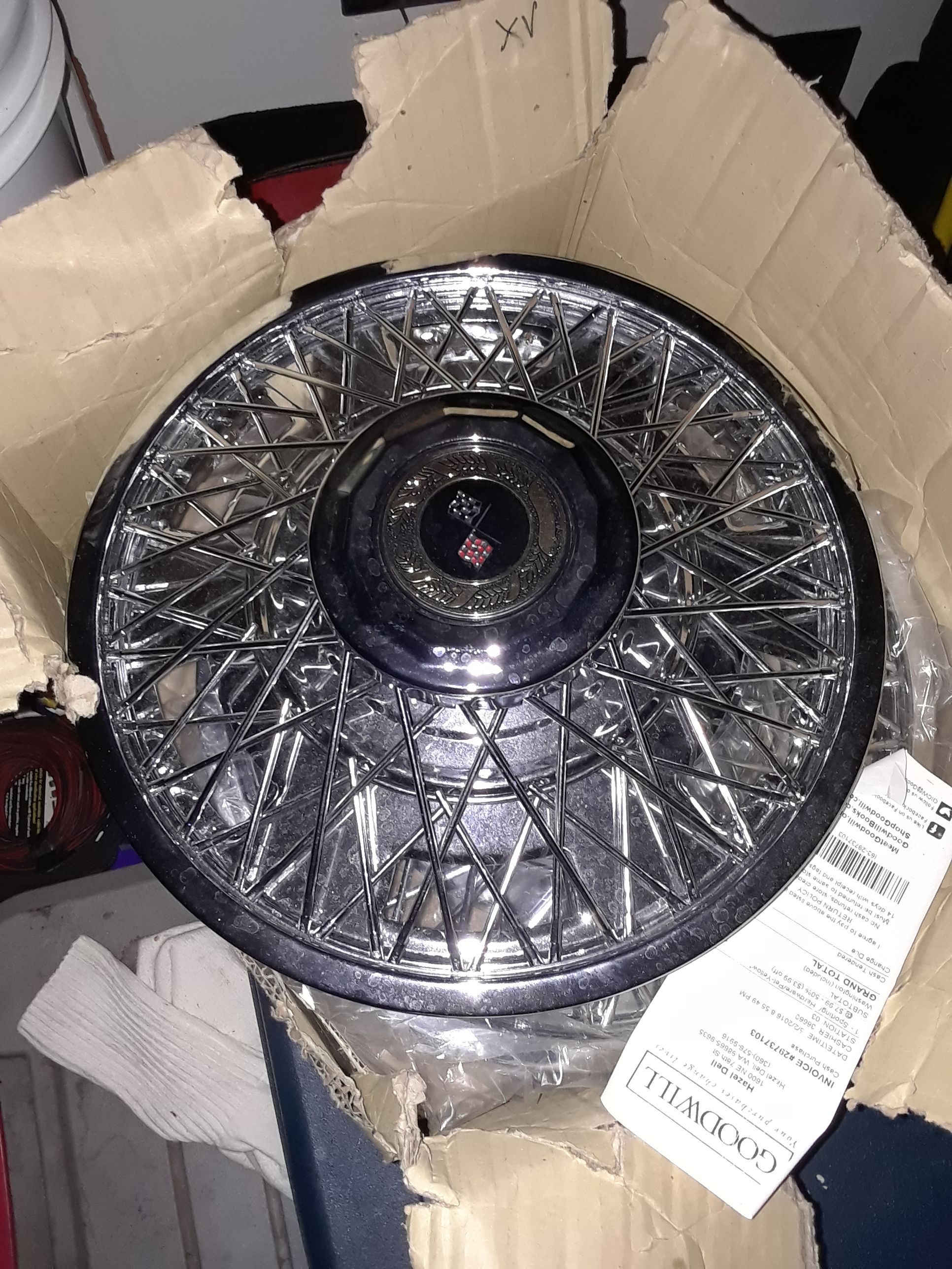Spoke hubcaps 14 inch