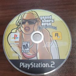 Grand Theft Auto San Andreas (PlayStation 2 PS2) 