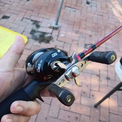 Diawa Luguna 7ft With A AbuGarcia Revo Sx 