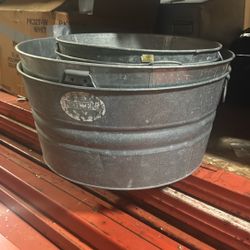 Vintage Wash Tubs 