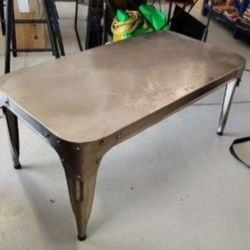 Aluminum Coffee Table / Center Table / Living Room Table - $15