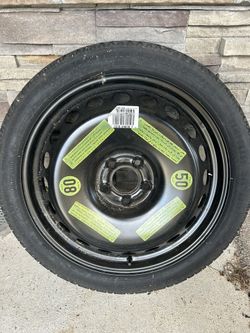 2008-2019 AUDI A4 S4 A5 S5 EMERGENCY SPARE TIRE  125/70 R19 OEM.