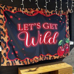 Party Leopard Print Backdrop