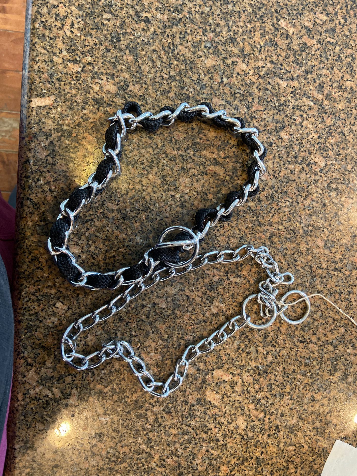 Dog collar/ chain