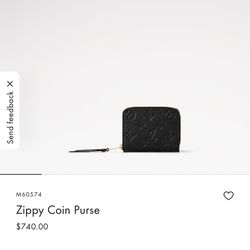 Louis Vuitton Zippy Coin Purse 