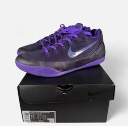 Nike Kobe 9 Elite Low Em Protro purple basketball shoes