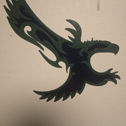 Custom Seahawk Metal Cutout