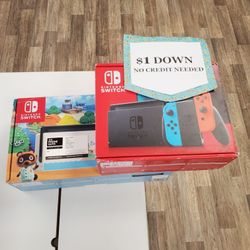 Nintendo Switch V2 - Pay $1 DOWN AVAILABLE - NO CREDIT NEEDED