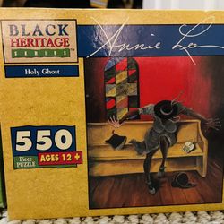 Holy Ghost jigsaw puzzle based on artwork by Annie Lee. 