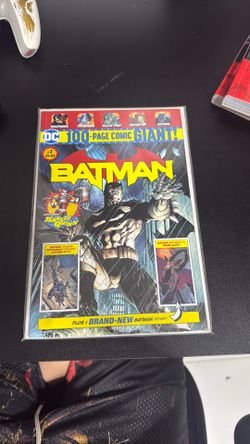 batman 100 page comic (sealed)