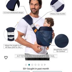 New Baby Sling Carrier - Baby to Toddler - Baby wrap Carrier