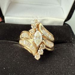 Gold Engagement Ring