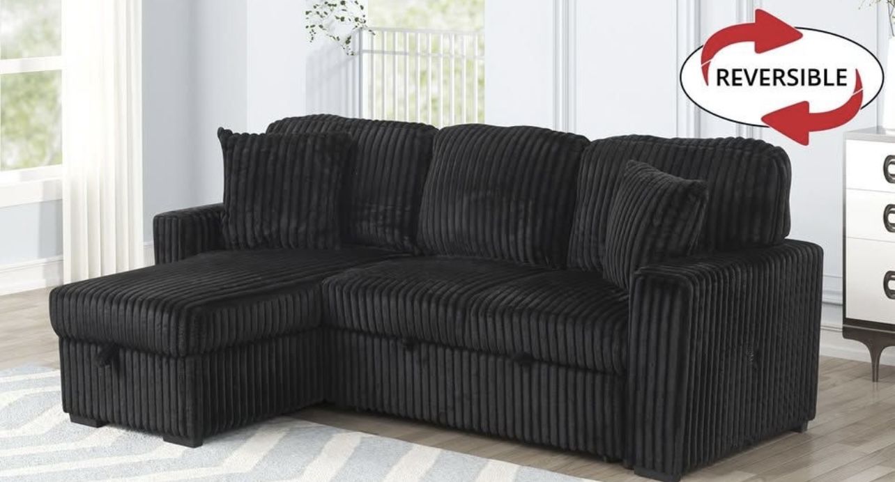 Sleeper Sectional On Sale For Incredible Low Price!