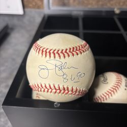 Jim Palmer Autograph Signed Baseball On Official Major League Baseball