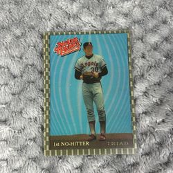 Nolan Ryan ERROR Card 1993 Ryan Whataburger 1st No Hitter