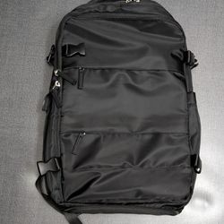 Large Travel Back Pack Black