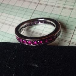 925 Silver Eternity Band 