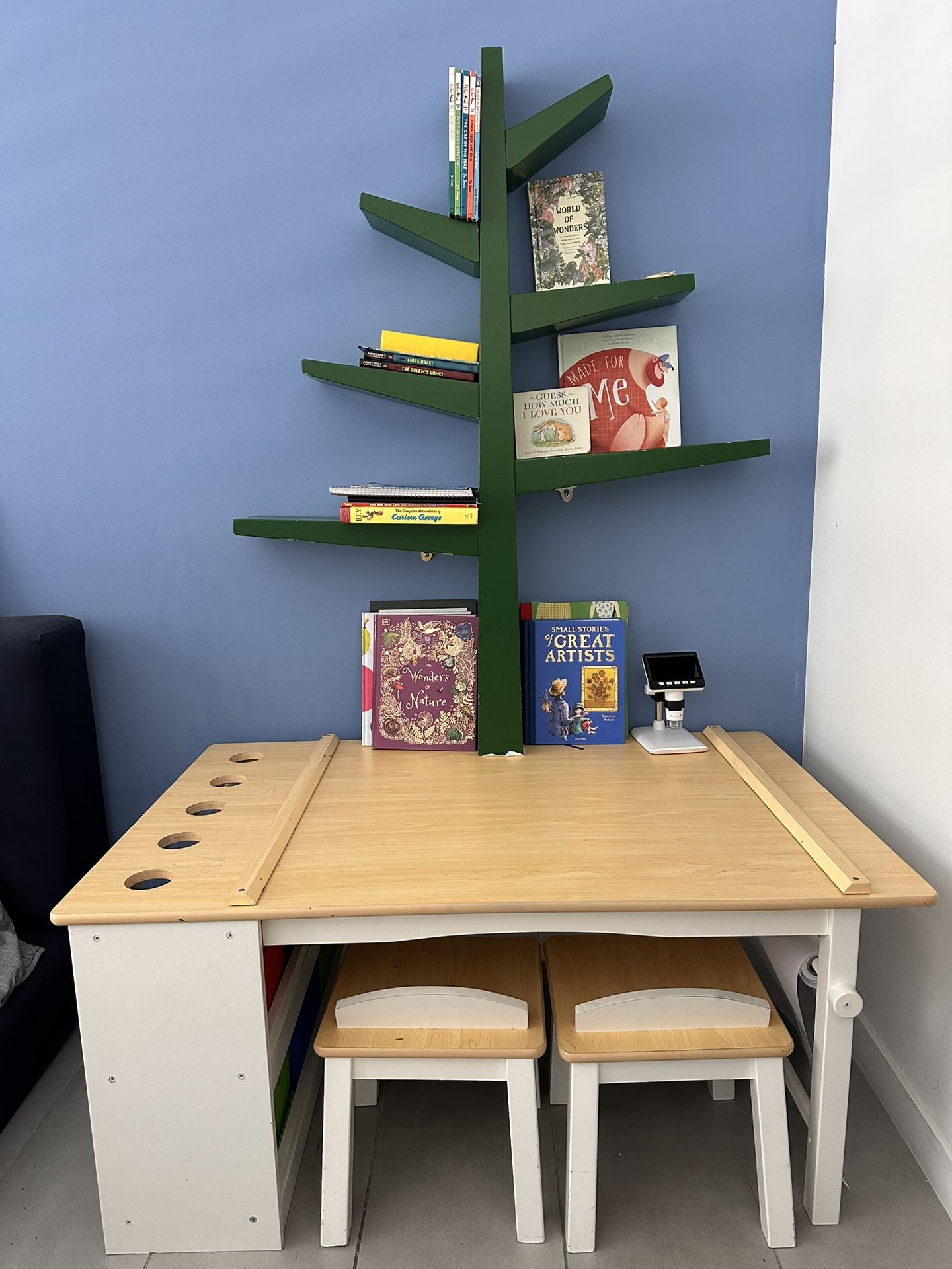 Book Shelve And Table $280