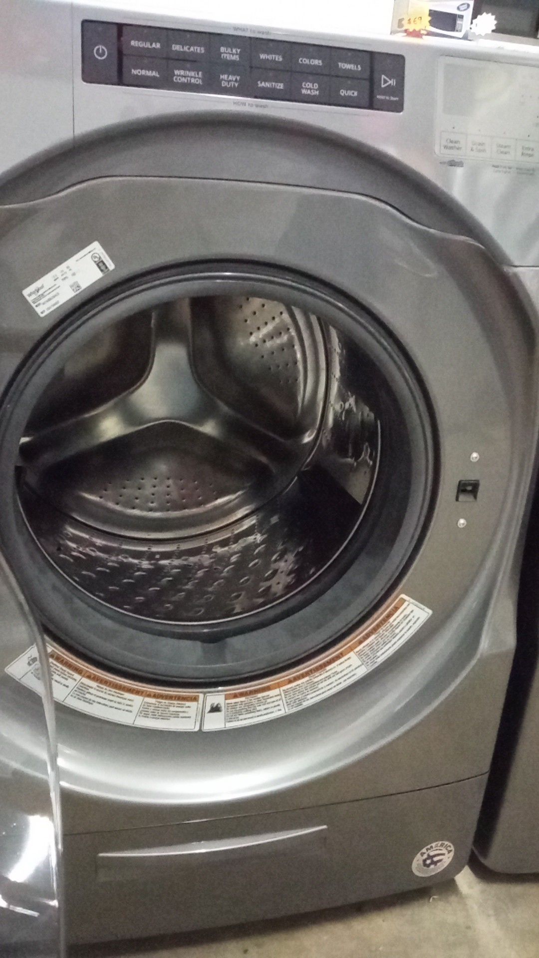 Lavadora Whirlpool.