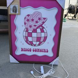 Disco Cowgirl Wall Art