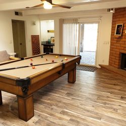8ft Buckhorn Pool Table