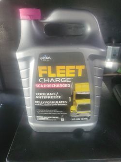 1 Gallon Of Fleet Charge Coolant Concentrate