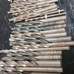VARIETY OF DRLL BITS (70)+ ALLEN WRENCHES 