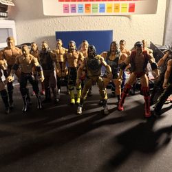 WWE ACTION FIGUERS BASIC AND ELITES 
