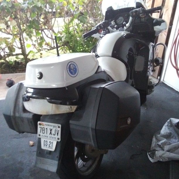 BMW Police Bike - Runs Great!