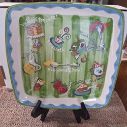 Southern Living Sounds of the South Platter/Plate by Becky Denny