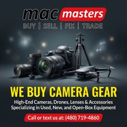 📷 Got an old camera sitting around? We’re interested! Bring in your eligible camera gear and see what it may be worth.