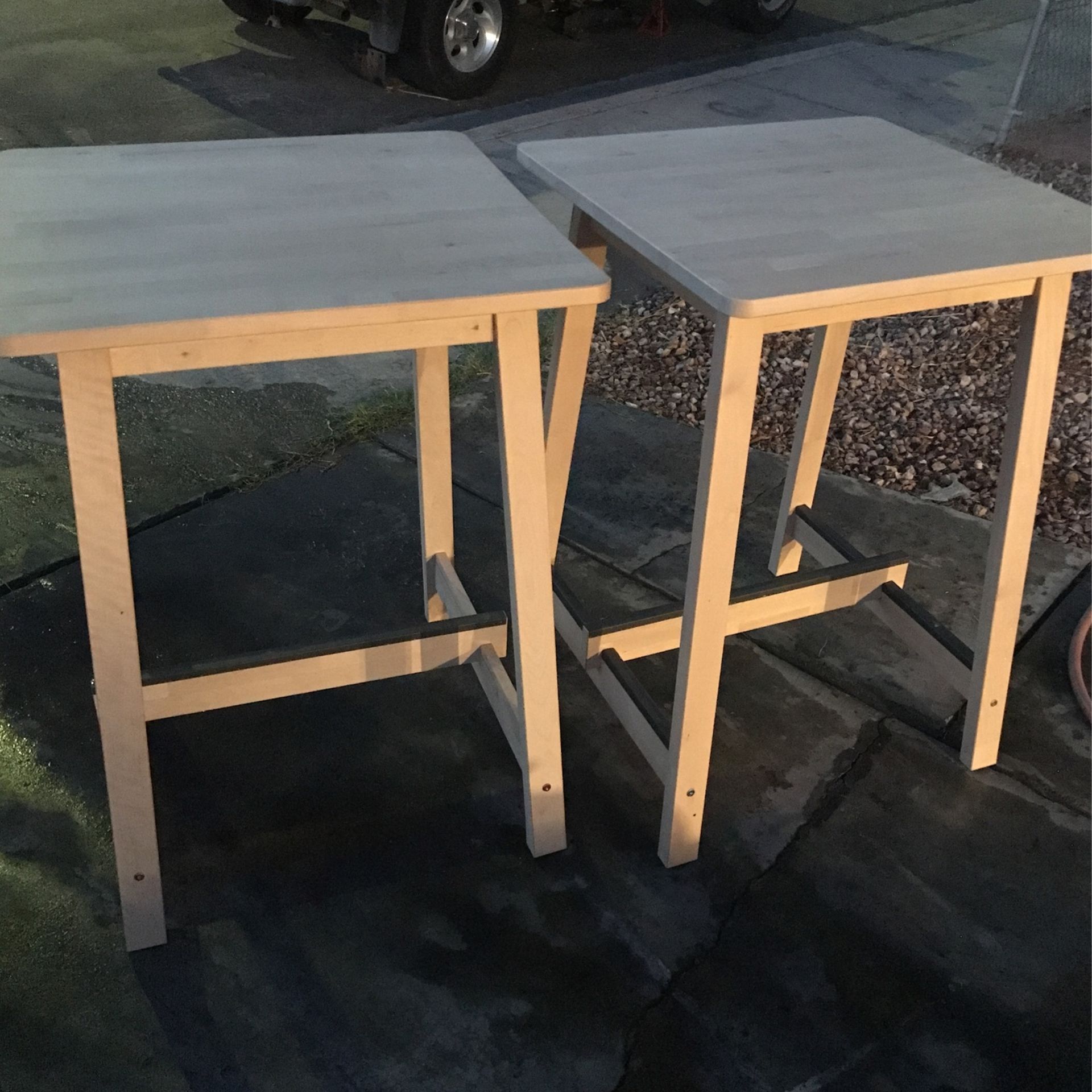 29 X 29 X 40 tall. IKEA High Top Table (2)