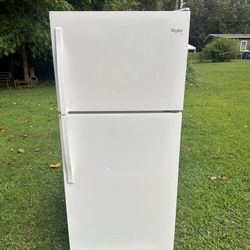 used white refrigerator