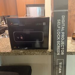 Lunara LR50 8k Ultra HD Smart TV Projector 