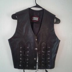 Antique Harley-davison Leather Vest