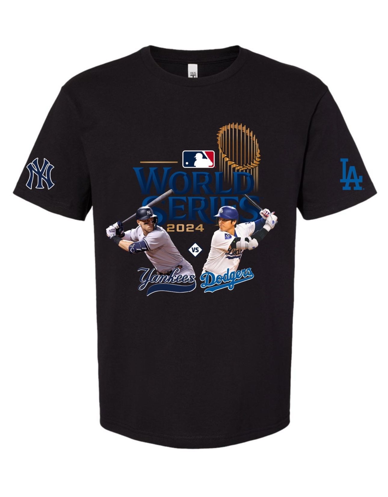 World Series NY LA shirt
