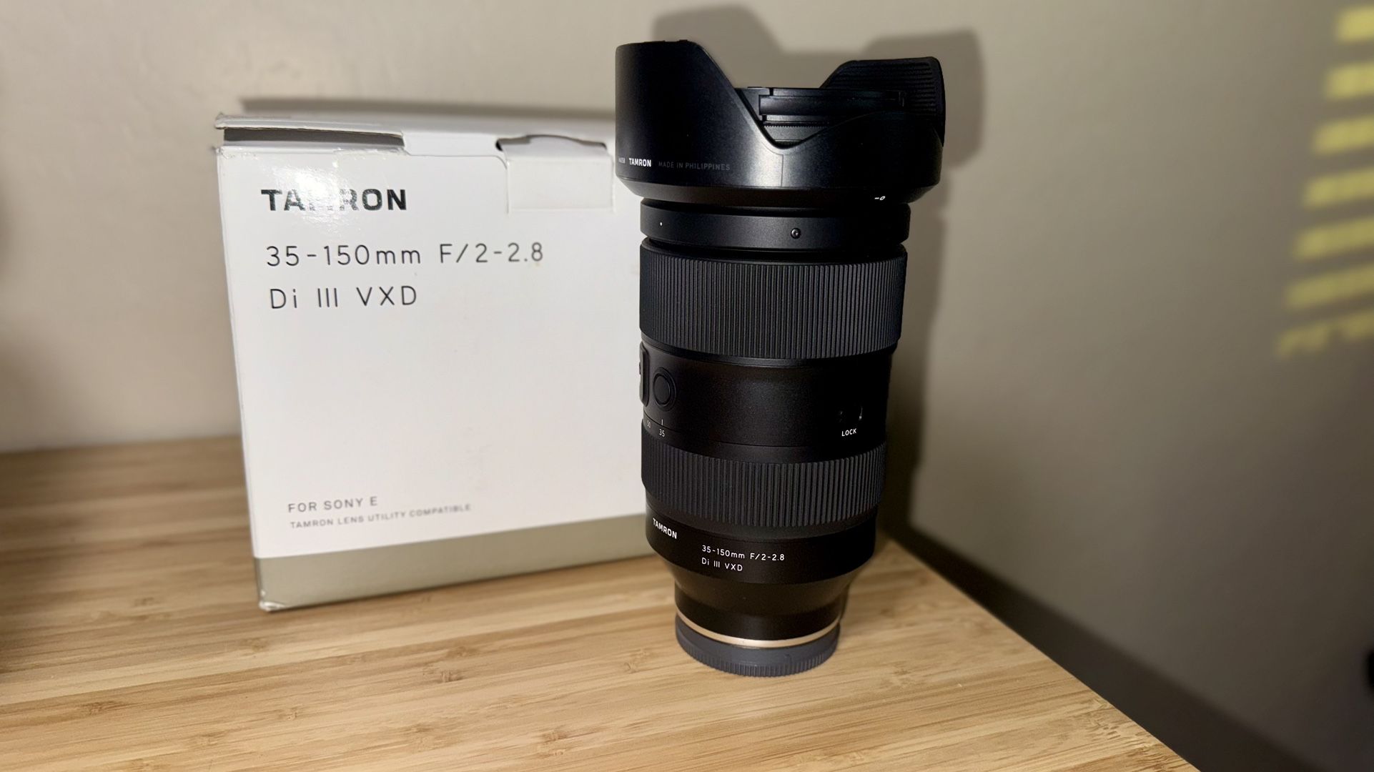 TAMRON 35-150mm F/2-2.8 Sony E Mount 