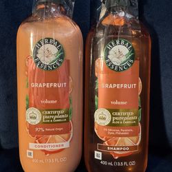 HERBAL ESSENCES GRAPEFRUIT VOLUMIZING SHAMPOO AND CONDITIONER 400ML each 10$
