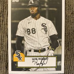 Luis Roberts 2021 Topps Card