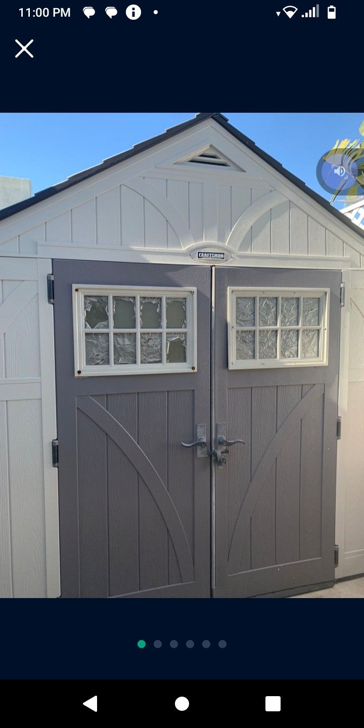 CRAFTSMAN SHED