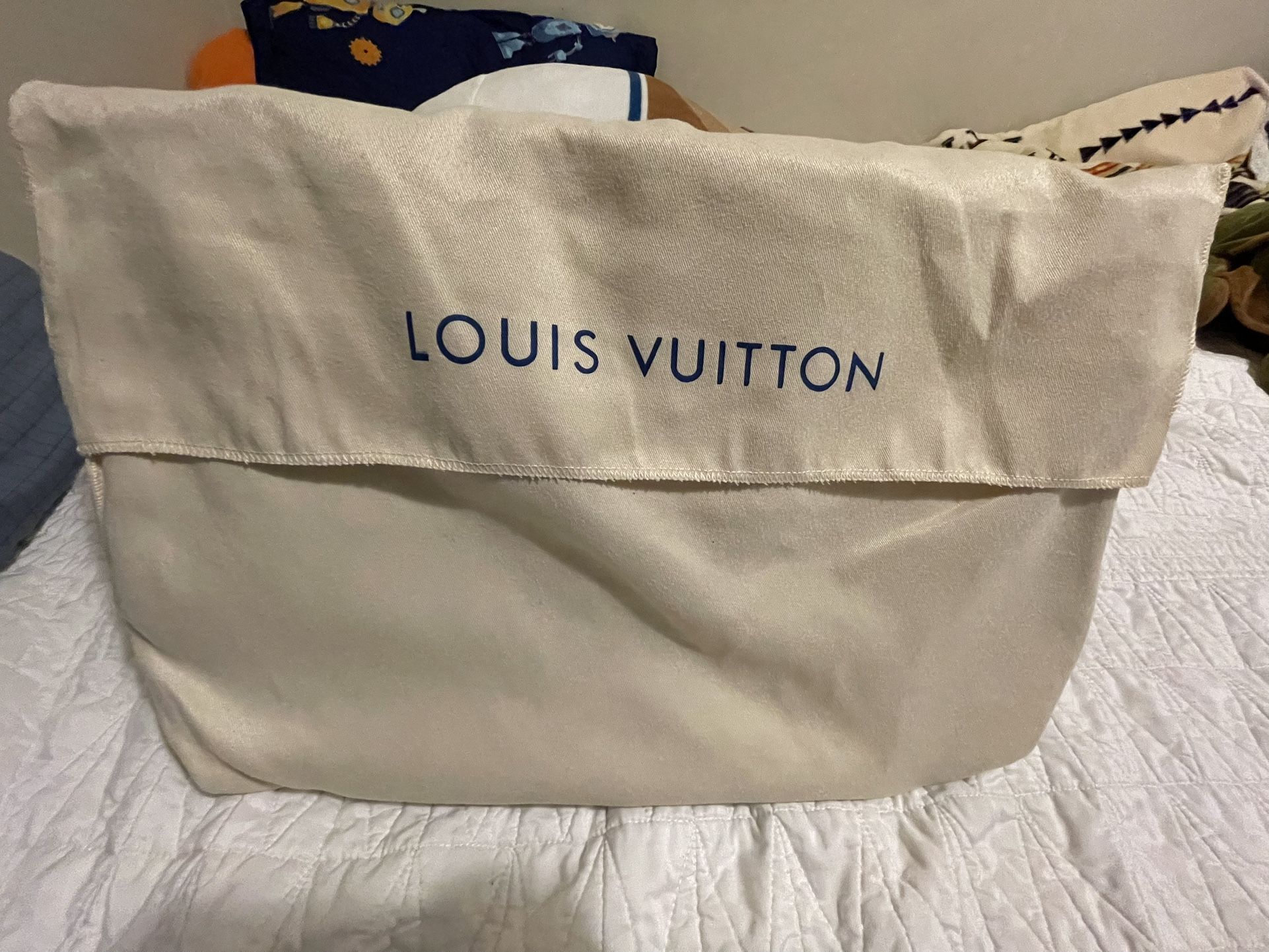 Louis Vuitton Damier Azur Neverfull Handle Bag Of