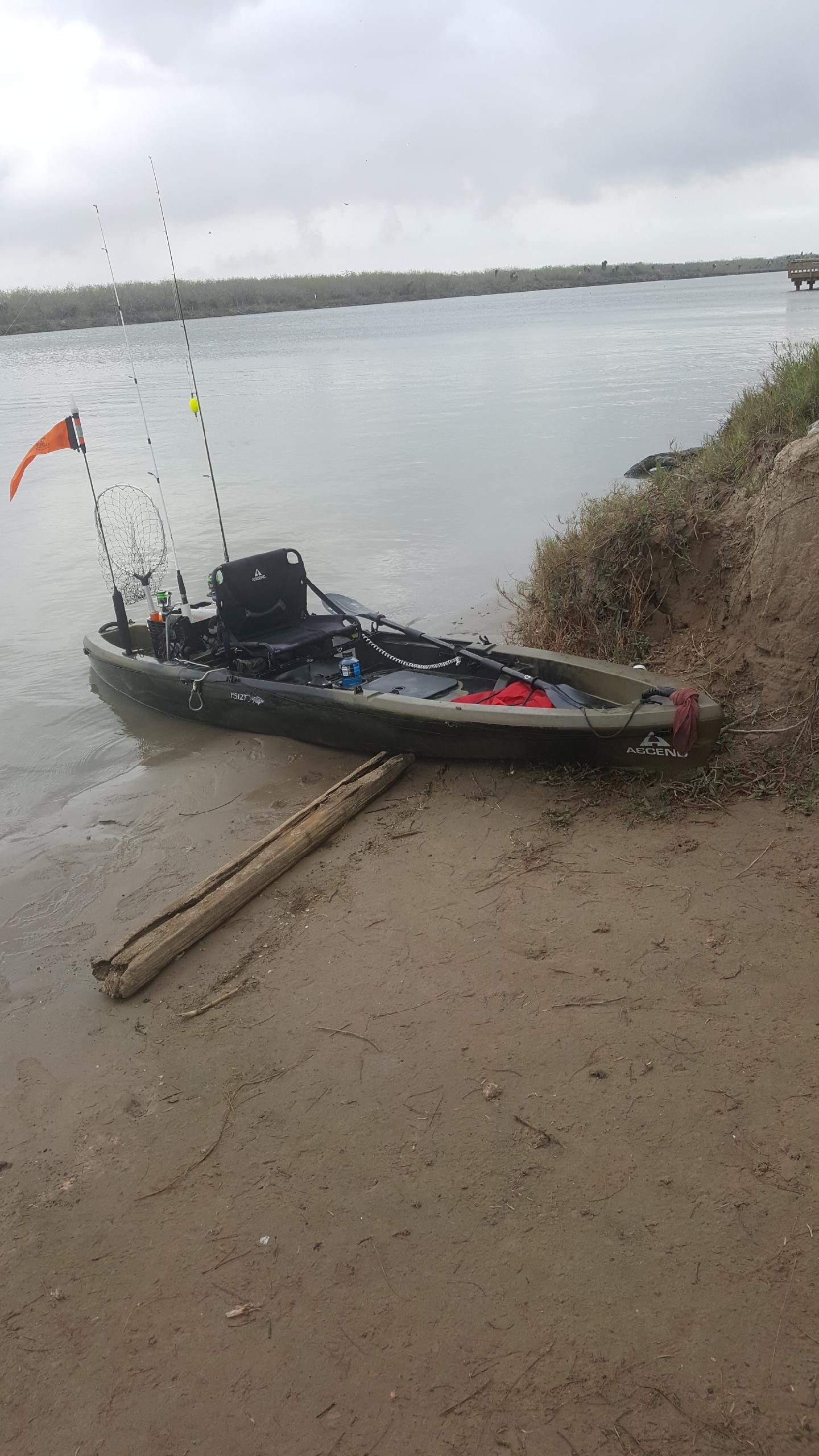 Ascend 12 foot fishing kayak